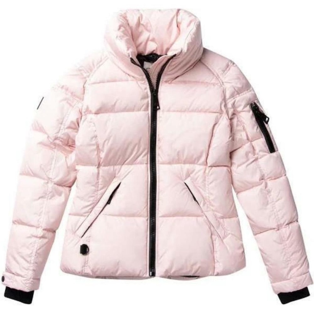 SAM. Light Pink Puffer Jacket